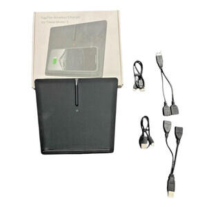 TapTes Wireless Charger for Tesla Model 3 - Fast Charging Dock